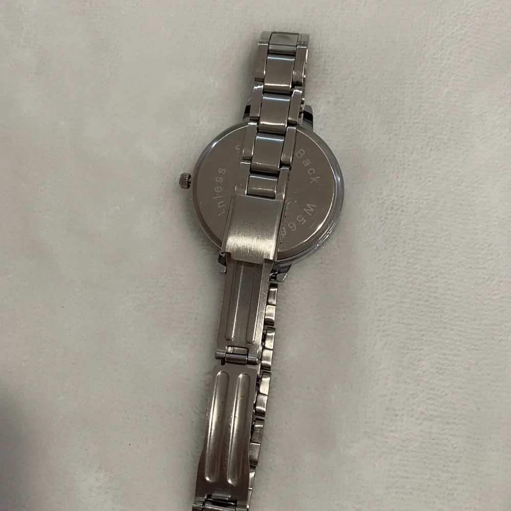 Platinum Stainless Steel Watch